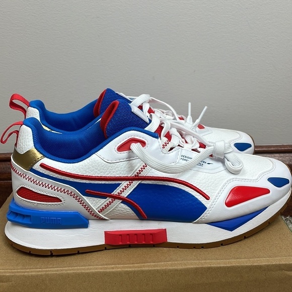 NWOT PUMA MIRAGE TECH RWB Men Size 9.5 90s Inspired Sneakers - Picture 3 of 12